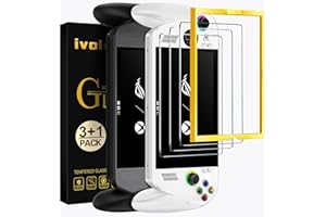 ivoler 3 pièces Verre Trempé pour ROG Xbox Ally/ROG Xbox Ally X Handheld 2025, avec Kit Installation Offert, Film de Protection d’écran en Verre Trempé - Anti Rayures, Dureté 9H Glass,sans Bulles