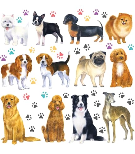 : 7 Inch Ryder And Chase Paw Pup Wall Decal Sticker Pups...