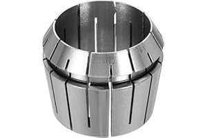 sourcing map Spring Collet Chuck ER40 32mm 65Mn Spring Steel Precision Router Collets for CNC Engraving Milling Lathe Tool