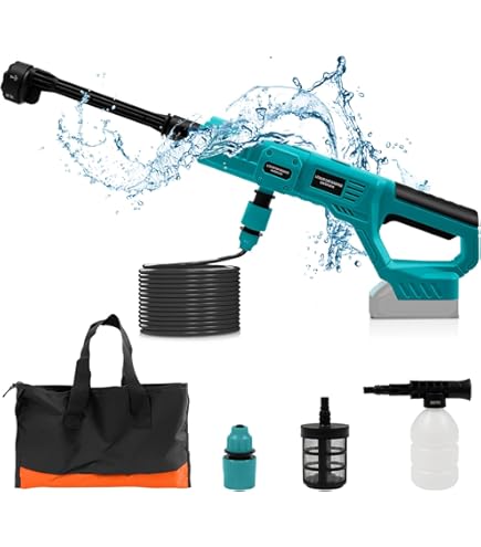 Pressure Washer Cordless For Makita 18V Battery, Portable Power
