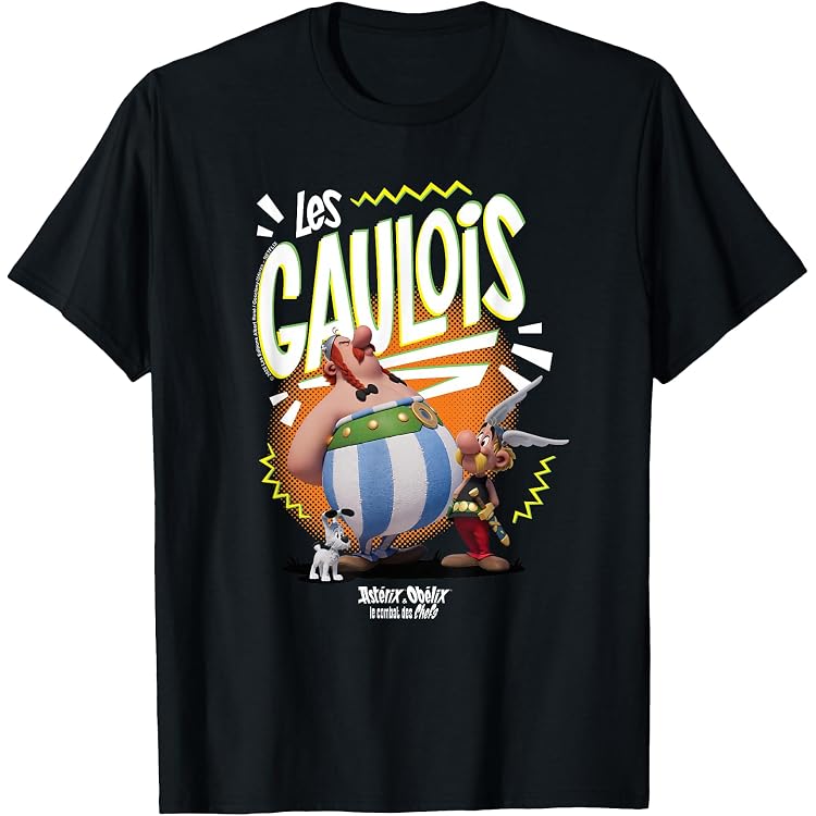 Commandez T-shirt Homme 'Astérix Idefix avec l'auréole' en ligne
