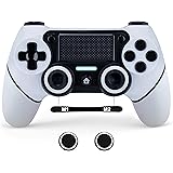 DuLingKer Wireless Controller Compatibile per PS4 PRO Slim, Joystick Compatibile con PS4 PC, Controller con Doppia Vibrazione