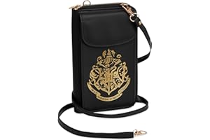 Harry Potter Sac Bandoulière Filles, Bandoulière Réglable avec Fermeture Zippée