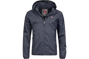 Höhenhorn Rigi Chaqueta para lluvia para hombre Chaqueta para lluvia Outdoor Rain Casual Chaqueta con capucha para lluvia