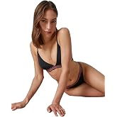 Desenli Lastik Bikini Alt