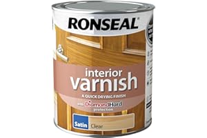 Ronseal Interior Varnish Clear Satin 750ml