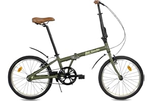 FabricBike Folding Bicicleta Plegable Cuadro Aluminio Ruedas 20" 5 Colores