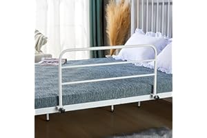 nonotse Bed Rail for Elderly Adults, Safety Bed Handicap Bed Grab Bars Standing Aid for Seniors, Sturdy Metal Guard Assist Handle Safety Railing Handicap Fall Protection, 40 cm x 80 cm