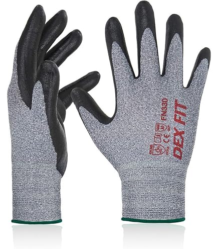 Midwest Gloves & Gear Max Grip Gloves (6-Pair Pack) | Ladies Small, Foam Nitrile With Grip Dots - View #9