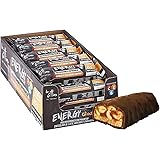 1 Attimo in Forma | 24 Barrette Energetiche Cioccolato Caramello Arachidi Crunchy Energy Bar 50 grammi - Magnesio Vitamine Sp