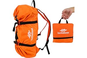 IGTOPS Bolsa de cuerda para escalada, bolsa de escalada, bolsa de escalada, bolsa de deporte, bolsa de herramientas, bolsa de cuerda, mochila estable, correa para el hombro plegable para exteriores