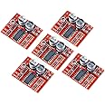 Hailege 5pcs 1.5A 2 Way L298N L298 DC Motor Driver Drive Board Dual H-Bridge PWM Stepper Speed Controller Driver Module
