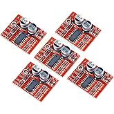 Hailege 5pcs 1.5A 2 Way L298N L298 DC Motor Driver Drive Board Dual H Bridge PWM Step Speed Controller Driver Module