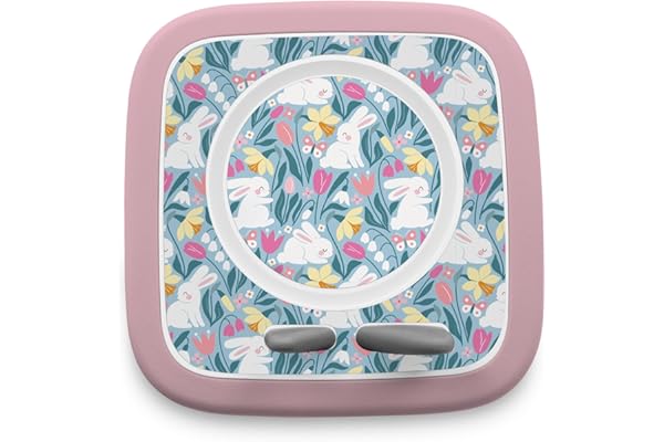 yabaduu Film de Protection Compatible avec Toniebox 2 Accessoires Ajustement Parfait Coque de Protection autocollante avec Design Anti-Rayures pour Enfants Y015 (03 Lapins, sans Nom)