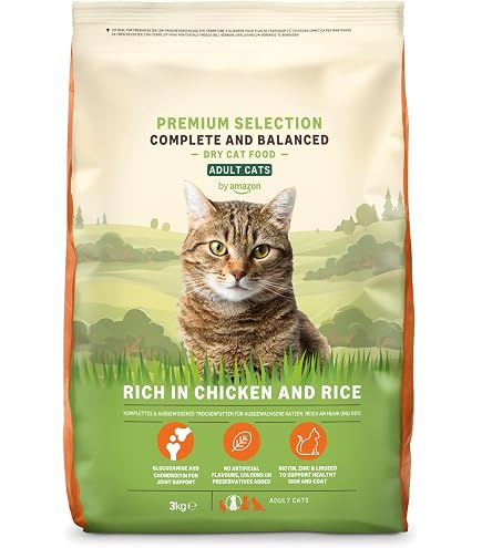 EDEKA Gut und Gnstig Katzenfutter Hello My Cat Katzen Trockenfutter mit  Rind Knuspermen 2kg : Amazon.de: Haustier