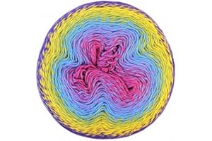 Scheepjes - Scheepjes Whirl 765 Lemon Cassis Cream Yarn - 1x1000m