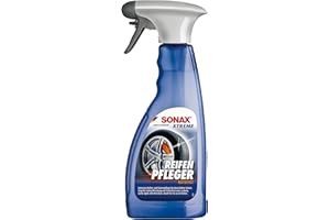 SONAX XTREME Limpiador de neumáticos efecto mate (500 ml) intenso cuidado de neumáticos y goma para una protección duradera | Número de referencia 02562410