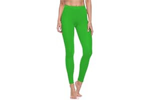 Merry Style Lunghi Leggings Fuseaux Sportivi da Donna Pratico Modello a Vita Alta in Cotone Naturale MS10-198