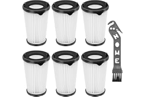 JOLLSUNG CX7 Filter for AEG, Pack of 6 Filters for AEG CX7 CX7-2 Filter for Part Number AEF150 Vacuum Cleaner Filter Replacement Hepa Filter for AEG CX7 All CX7-2 Models