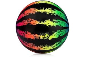 Yizemay Watermelon Pool Ball, Pool Ball Pool Toy Under Water Passing Swimming pool Balls for Kids, Adults (Color)