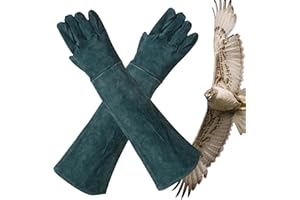 Youngwier Beißhandschuhe Für Hunde - Verstärktes Leder Beißband Hundetraining Für Große Hunde, Bissfeste Handschuhe Für Den Umgang Mit Tieren, Tierpflegezubehör, Pannen- Und Kratzfeste Hundebisshülle