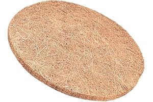 monshop 10pcs Vogel Nistmaterial Nesteinlagen Aus Filz, Natürlicher Kokosnussfaser Nistfilz Für Tauben