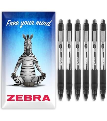 Zebra Pen Z-Grip - Penne A Sfera Retrattile, Pennino Da 1,0 Mm - Foto 12