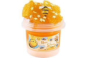 OKAYBEE Honeycomb Slime, Squeeze it and Make a POP Sound, Non-Sticky Crunchy Slime, Slime Party Favors for Girls and Boys Ages 8-12, Slime Sensory Toys, Holiday Birthday Hallowmas Gift for Kids