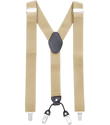 Bretelles Trimming Shop Homme - Élastiques Réglables 70-112cm - Clips Robustes - Pour événements Formels