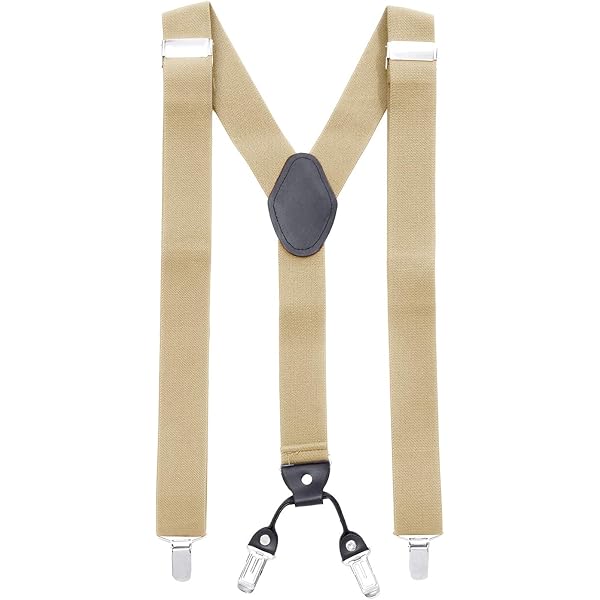 Hisdern Heren 3,5 cm brede bretels in X-vorm met zeer sterke 4 metalen clips voor mannen en vrouwen, elastisch en verstelbaar, wijnrood, Eén Maat Hisdern Heren 3,5 cm brede bretels in X-vorm met zeer sterke 4 metalen clips voor mannen en vrouwen, elastisch en verstelbaar, wijnrood, Eén Maat