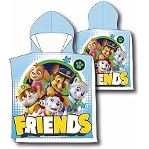 Poncho De Bain Enfant Paw Patrol SETINO - 55x80 Cm, Capuche, 100% Coton, Pour 2-5 Ans - 2