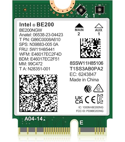 MSI HERALD-BE Wi-Fi 7 PCIe カード NCM865 Amazon.co.jp: MSI Herald-BE WI-FI 7 MAX(Wi-Fi 7、802.11BE