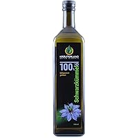 Kräuterland - Schwarzkümmelöl 1000ml - 100% rein, gefiltert, kaltgepresst, ägyptisch, mild - Frischegarantie: täglich…