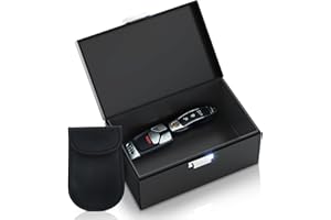 Ironstripe Keyless Go Schutz Autoschlüssel Box, Extra Groß 19 x 12 x 9 cm Faraday Box, Diebstahlschutz Keyless Faraday Schlüsseltasche
