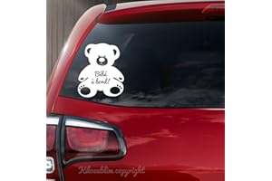 KDOSUBLIM Stickers bébé à bord Ourson