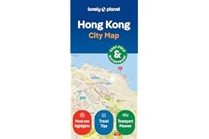 Hong Kong City Map 2ed -anglais-: Durable, Waterproof, Easy-Fold Planning Map with Attractions & Walking Tours