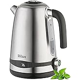 Paslanmaz &ccedil;elik su ısıtıcısı 1,7 litre | %100 BPA i&ccedil;ermez | 2200 Watt | dijital sıcaklık g&ouml;stergesi | sıcak tutma fonksiyonu 