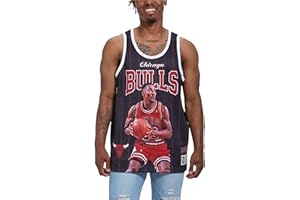 MITCHELL AND NESS Camiseta Hombre Michell & Ness Chicago Bulls Scottie Pippen MSTKSC19048-CBUBLCKSPI