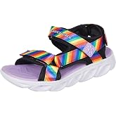 Skechers HYPNO - SPLASH - RAİNBOW LİGHTS 20218L BKMT Işıklı SandaletKız &Ccedil;ocuk
