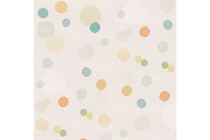 GOYAPRINT Papel Pintado Autoadhesivo para Pared Muebles Cocina Dormitorio Vinilo Decorativo 40x250cm (Bolitas)