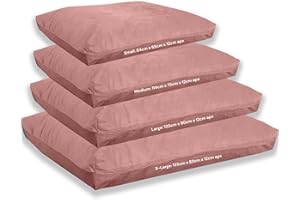 Kosiproducts Beanbag Floor Cushions Pillow Plush Velvet 100% Soft Polyester-English Rose-114x75