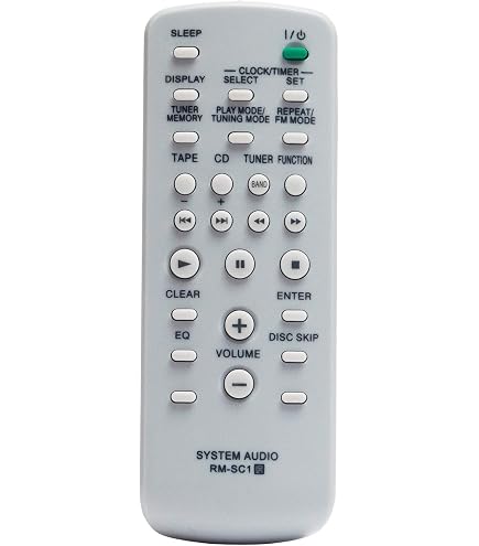 New RM-AMU008 Remote Control For Sony Hi-Fi Stereo System LBT-ZX66I LBT-ZT4