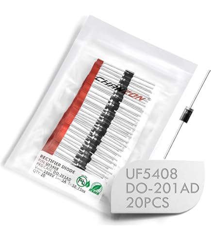 Playstation 4 Fat UF5404 Diode Ultrafast Rectifier 400V 3A DO-201 Diotec RoHS Led Ampoule - Foto 7