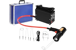 QRANSEUYXY Calentador de inducción para coche, 1,5 kW, juego de calefacción por inducción magnético con 4 bobinas de calefacción, dispositivo de inducción para quitar pernos y tuercas, herramienta de inducción