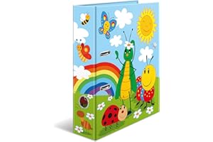 HERMA Registratore a leva con anelli Scuola dell'infanzia con motivo Frieda & Friends, A4, dorso 7 cm, cartonato, colori