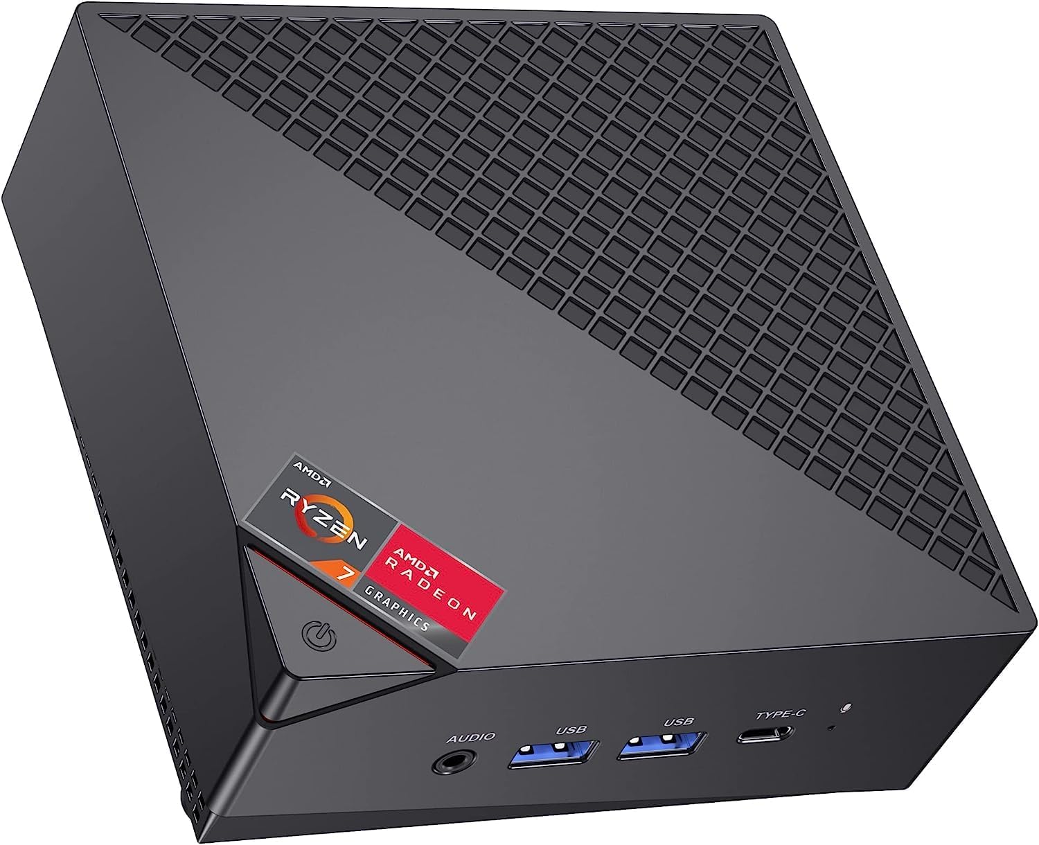 ACEMAGICIAN AM06PRO Mini PC Windows 11 pro, AMD Ryzen 7 7730U(Beats 7430U, up to 4.5GHz),Mini Gaming Computer 16GB DDR4&512GB SSD, AMD Radeon Graphics, Support 4K@60Hz Output/WiFi6/BT5.2/Dual Ethernet