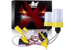 ‎WINPOWER WinPower H11 / H8 / H9 Xenon-Birnen 55W HID-Lichtlampe Autoscheinwerfer Ersatzlampe 8000K Eisblau, 2 Stück