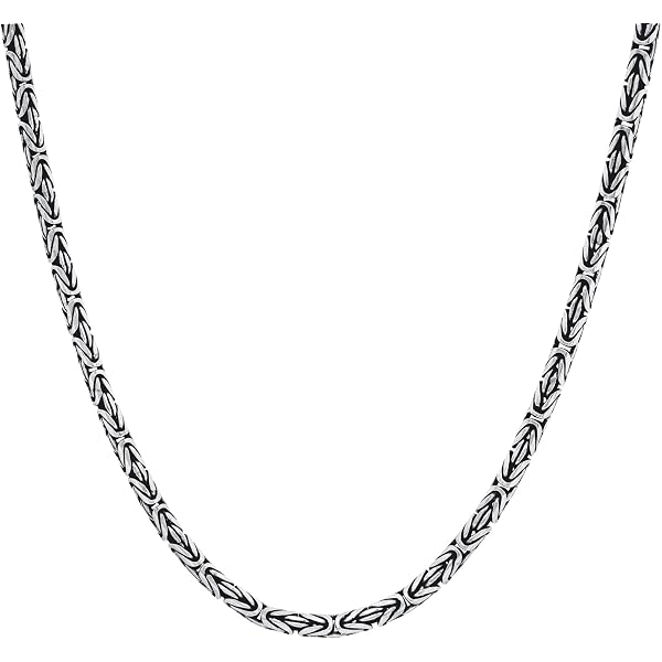 14k Weißgold Solide 2,5mm Diamantschliff Seilkette Halskette