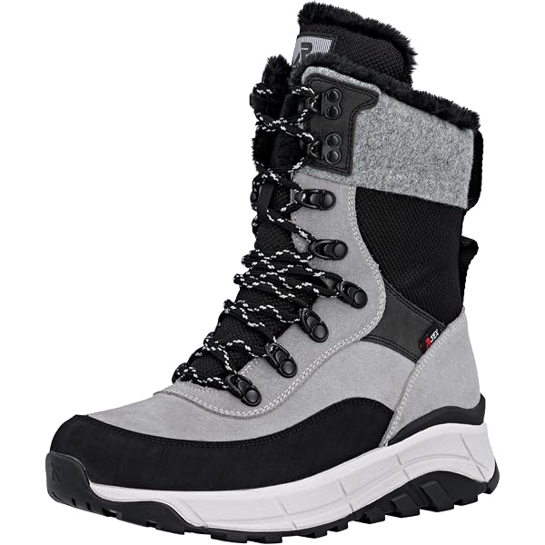 Rieker M9643, Stivali da Trekking Donna, Nero, 36 EU