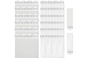 DYZOXA 48 PCS Command Heavy Duty Wall Stickers No Nails Picture Hanging Strips Photo Frame Stickers for Wall Water-Resistant Double Sided Adhesive Strips
